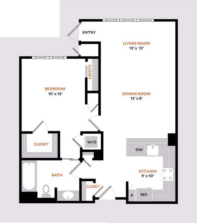 Plan 1D 2206 floor plan